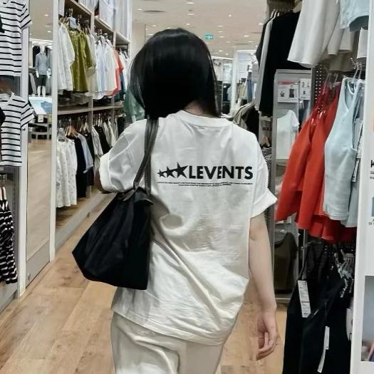LEVENT เสื้อยืด 3 ดาวใหม่ 2026 ผู้ชายและผู้หญิง ROMANCE STUDIO วัสดุผ้าฝ้าย 270gsm Unisex หนาเต็มแท็