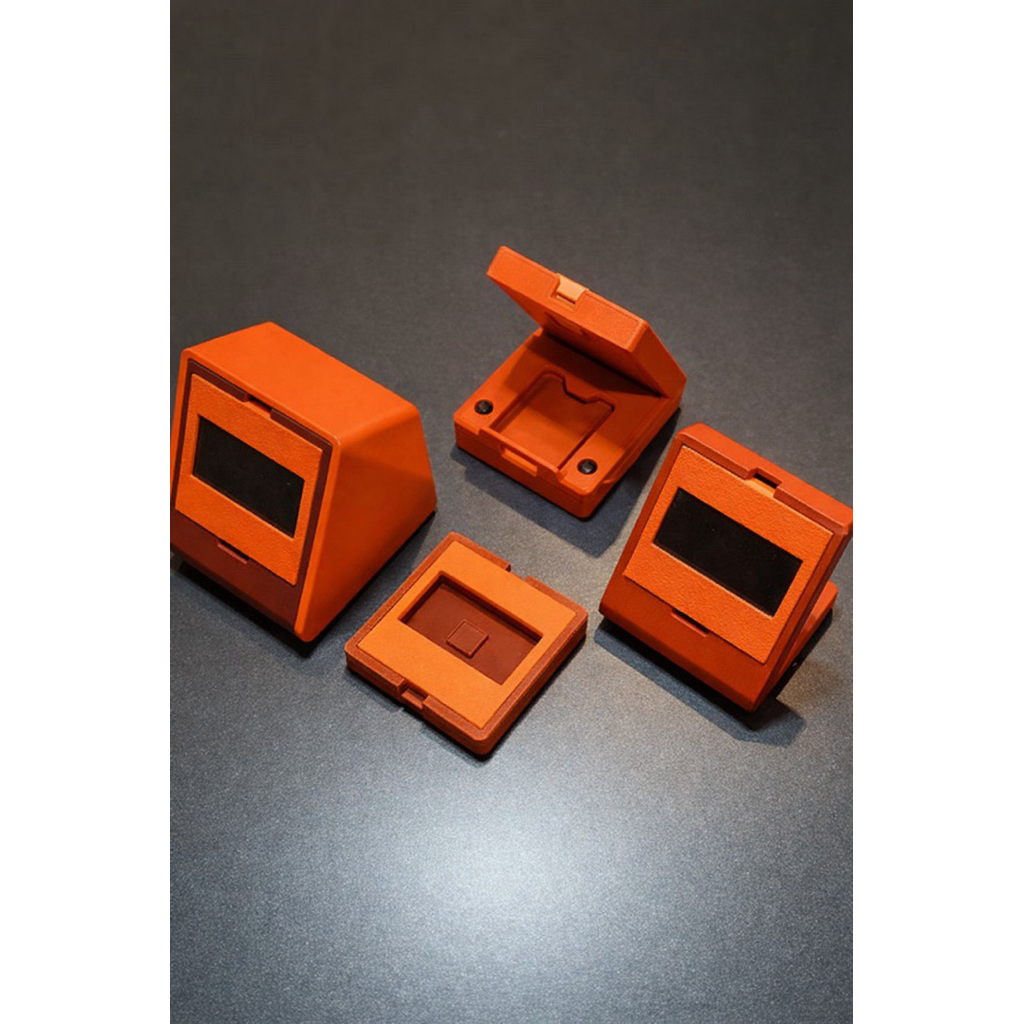 เคส OLED 0.96 128x64 + ESP32-C3 Super Mini | เคสพิมพ์ลาย DIY IoT Desktop 3D