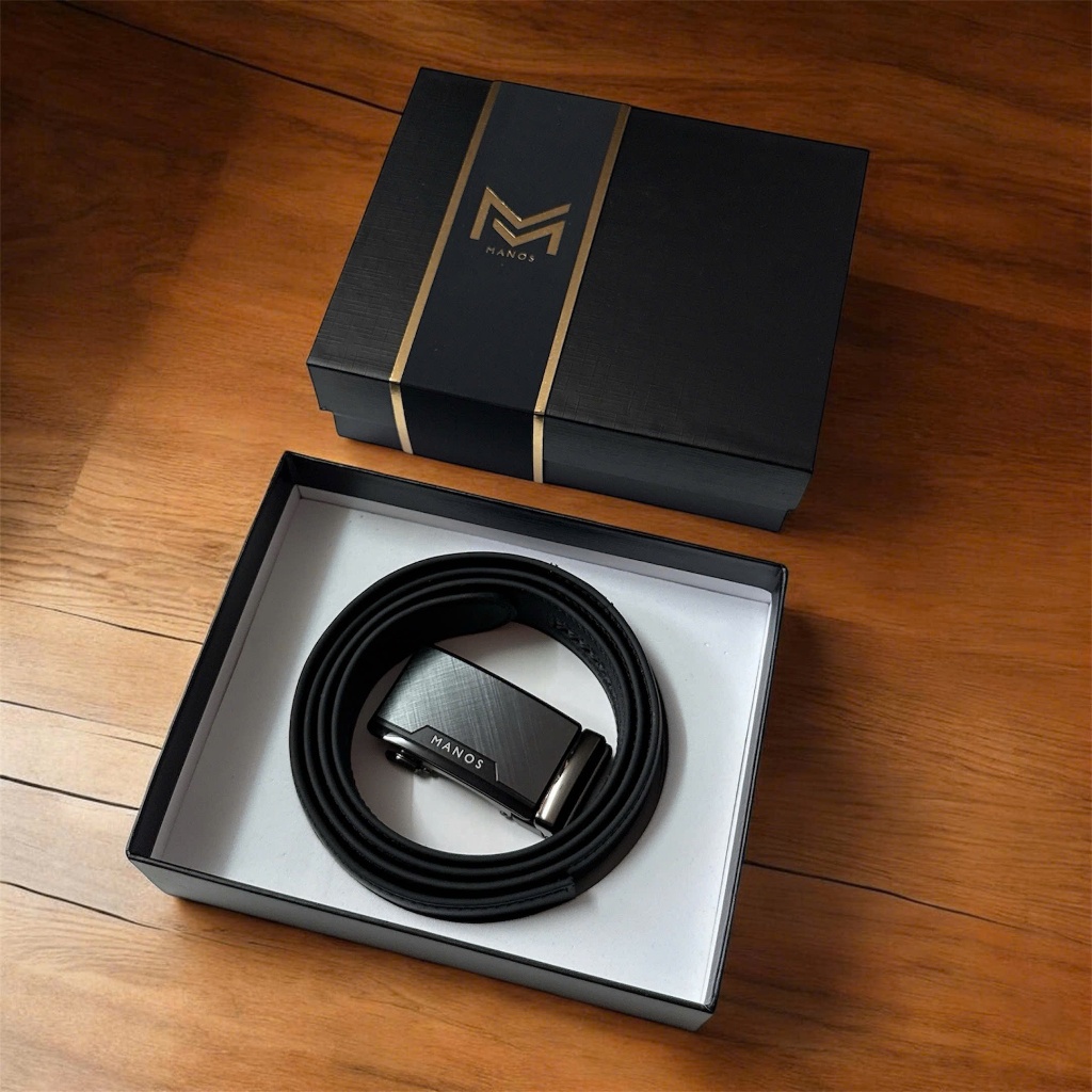 เข็มขัดผู้ชาย Manos Fullbox Gift - Ma-n07