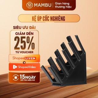 [ THANH LÝ ] KỆ ÚP CỐC NGHIÊNG - Kệ chưa qua sử dụng lỗi như ảnh
