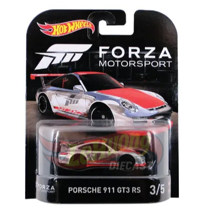 Lehuong Diecast - รถโมเดล HOT WHEELS RETRO PREMIUM PORSCHE 911 GT3 RS FORZA MOTORSPORT