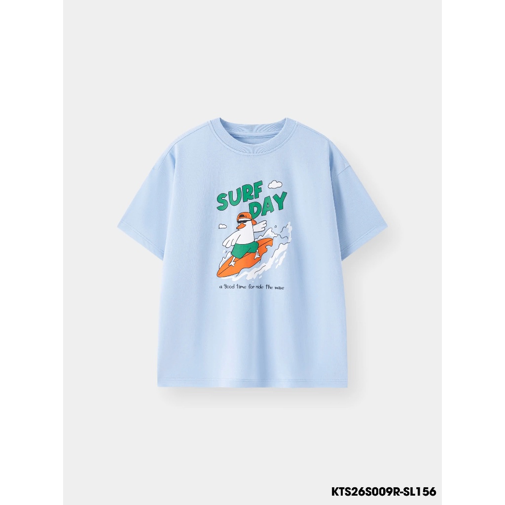 เสื้อยืดคอปกเด็กชาย KTS26S009R-SL156 (2-9 ขวบ) ไดนามิกและมีสุขภาพดี