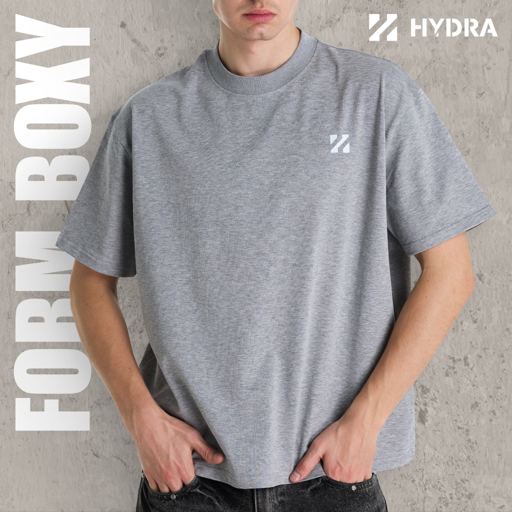 เสื้อยืดยืนอัพ Hydra Cotton Unisex ไซส์ใหญ่