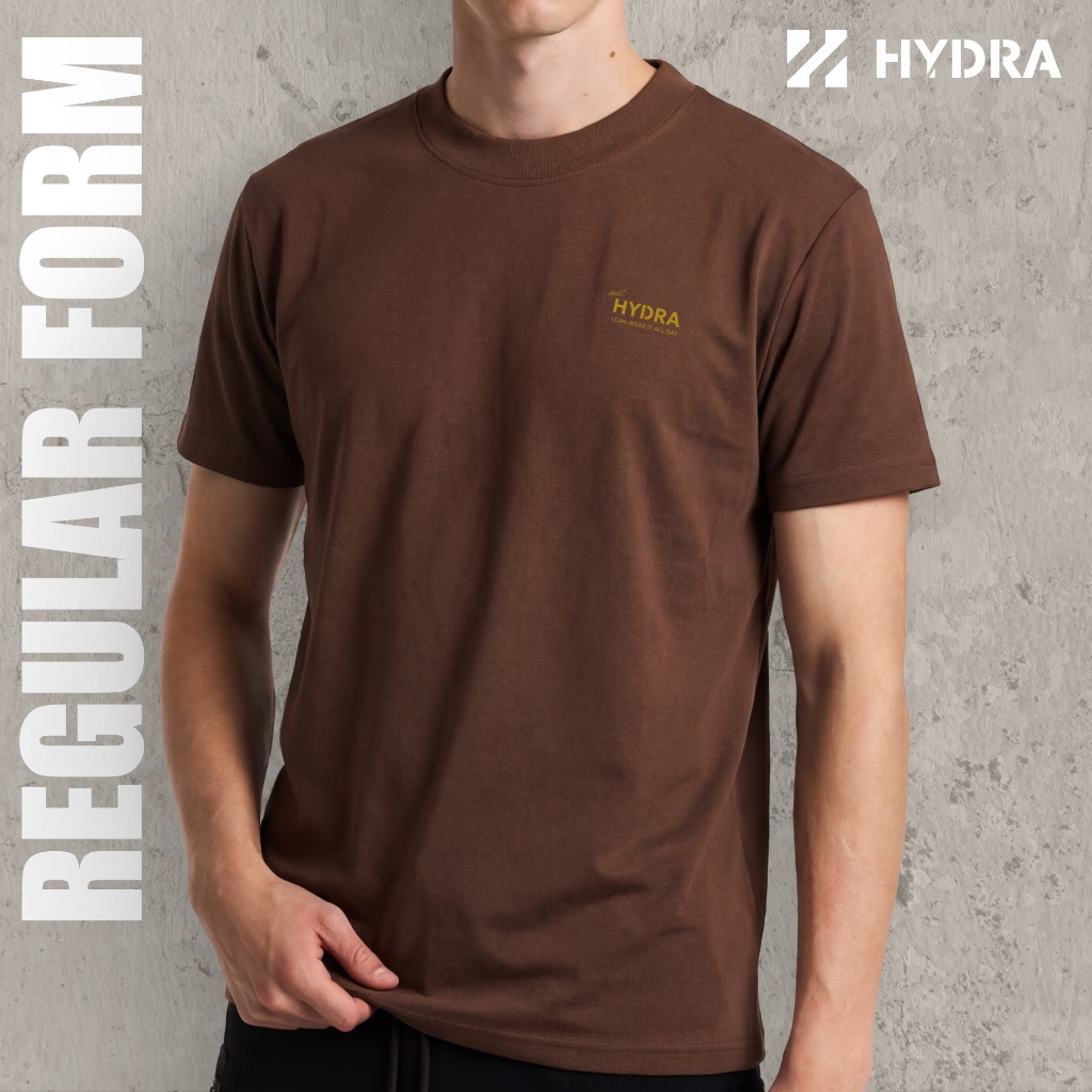 เสื้อยืด Unisex Hydra ผ้าฝ้าย 100% รุ่นน้ําหนักเบา