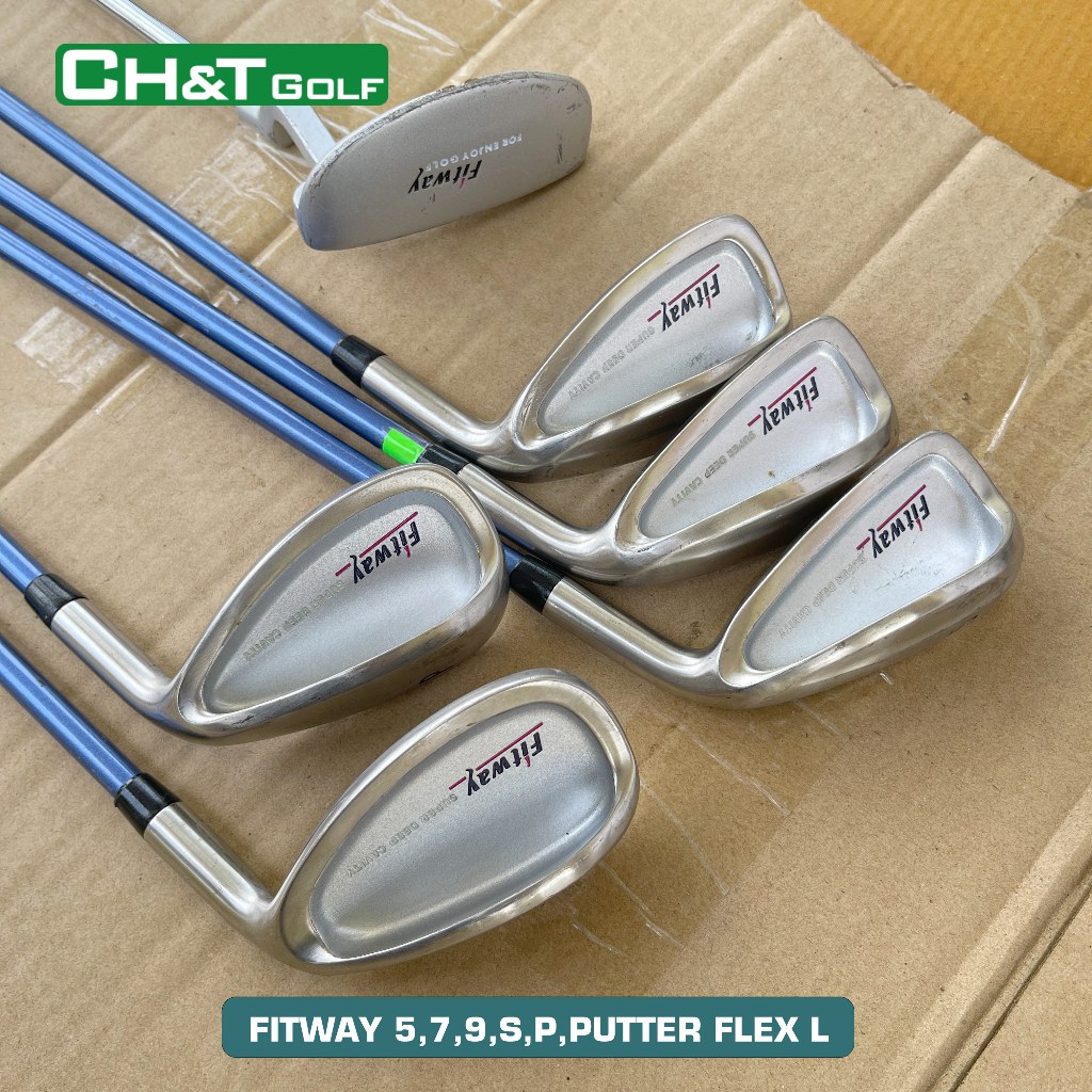 ไม้กอล์ฟเหล็ก Taylormade V721 ชุด 9, 4,5,6,7,8,9,P,S,A Flex S นําเข้าเดิม