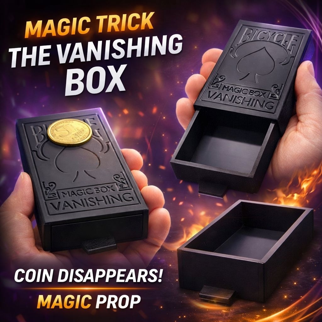 Magic Trick Vanishing Box – Magic Illusion Magic Box