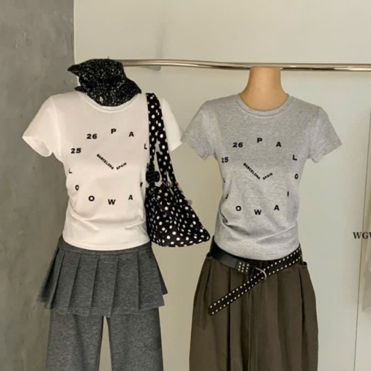 WGWE• 8944 เสื้อยืดนาฬิกา wgwe แบบ QC slim ไซส์ SM