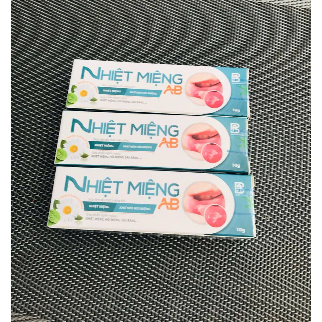 [ของแท้]An Binh mouth ulcer cream (แบบ 10g)