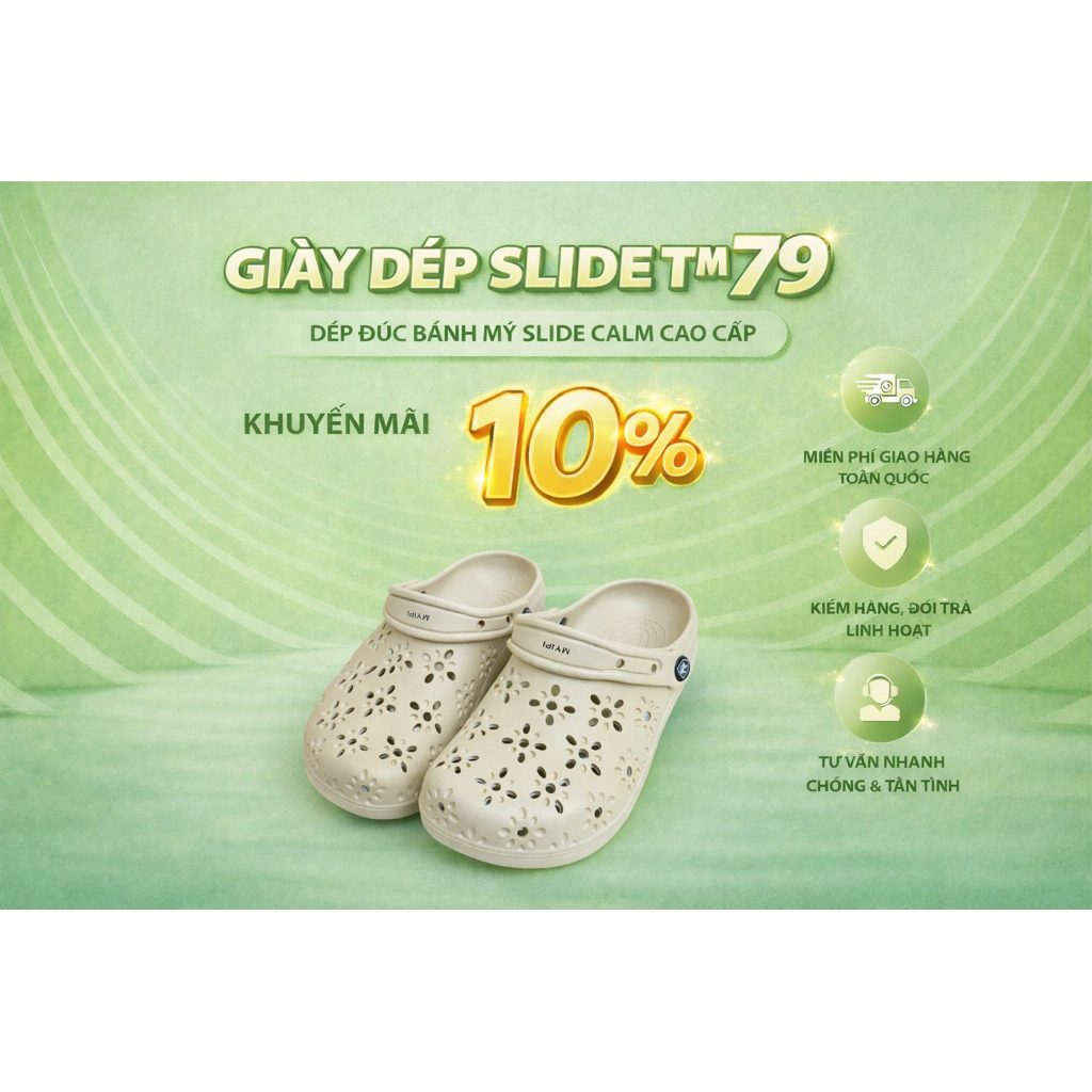 รองเท้าแตะลายดอกไม้ EVA น้ําหนักเบาพิเศษ - ระบายอากาศได้ - นุ่มนวลเป็นพิเศษ - ดอกแอปริคอท (TLA 10)