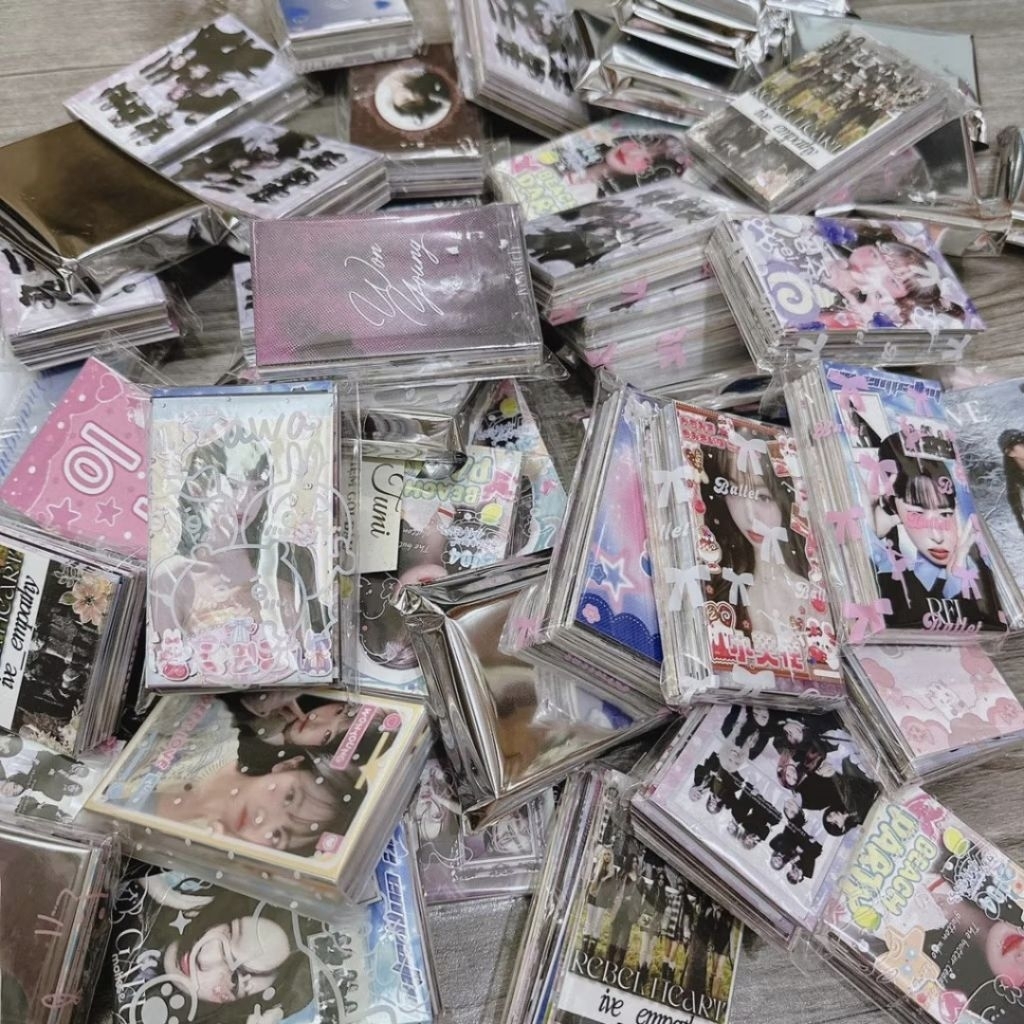 BOX MIX CARD สติ๊กเกอร์ DES IVE, WONYOUNG