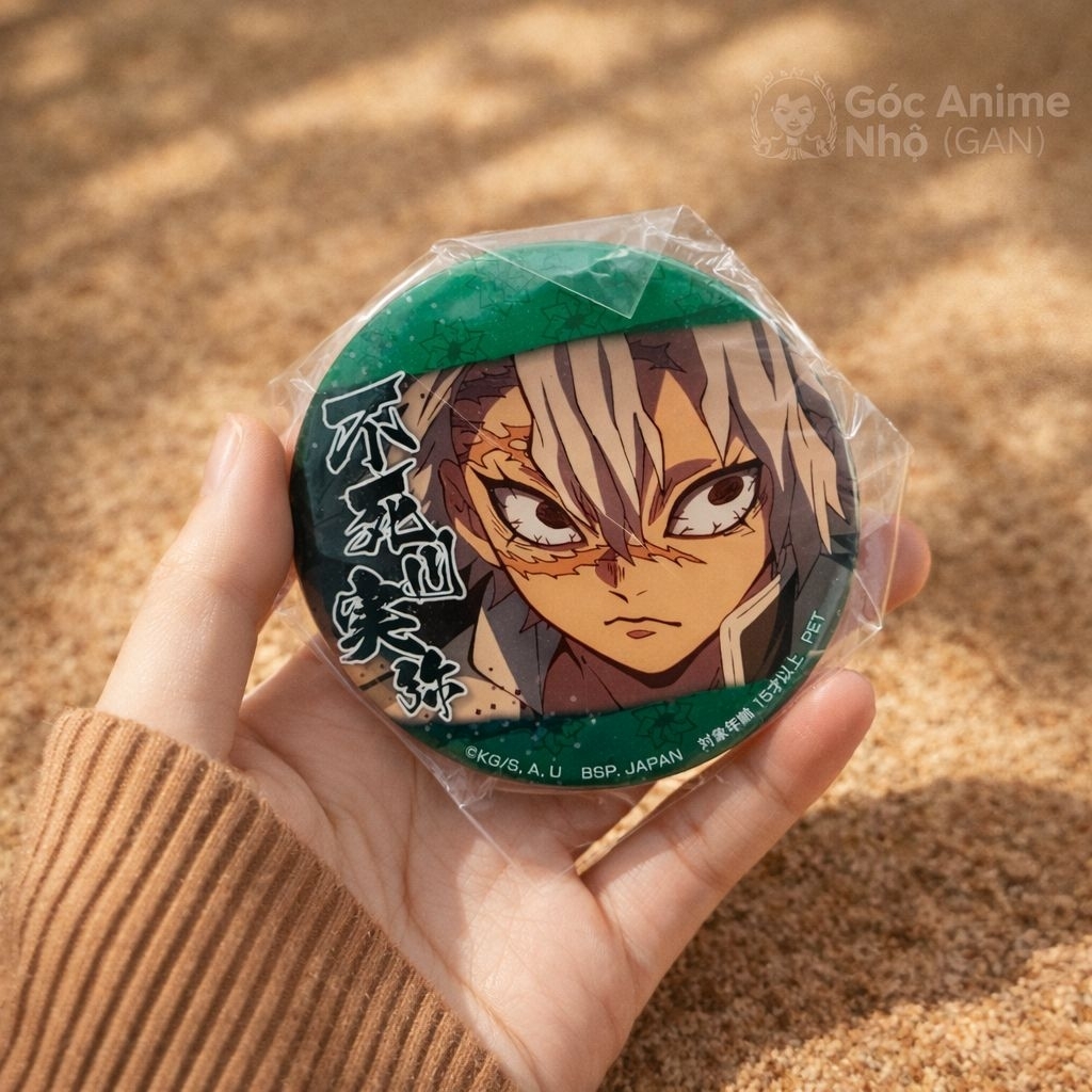 ป้าย Kimetsu no Yaiba Sanemi Shinazugawa อย่างเป็นทางการ