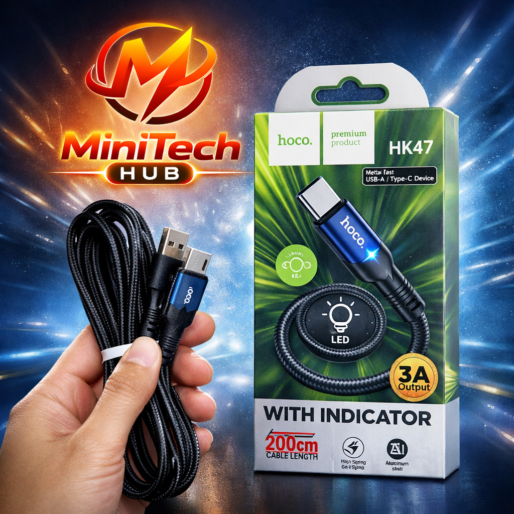 Hoco HK47 สายชาร์จพอร์ต Typec - MiniTech Hub
