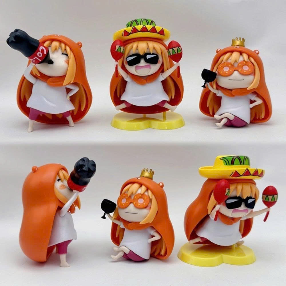โมเดล Umaru ชุดตัวละคร Umaru kute 6 ตัว – hm173 – สูง 7.5-9.5cm – น้ําหนัก 66gram – ฟิกเกอร์ Umaru –