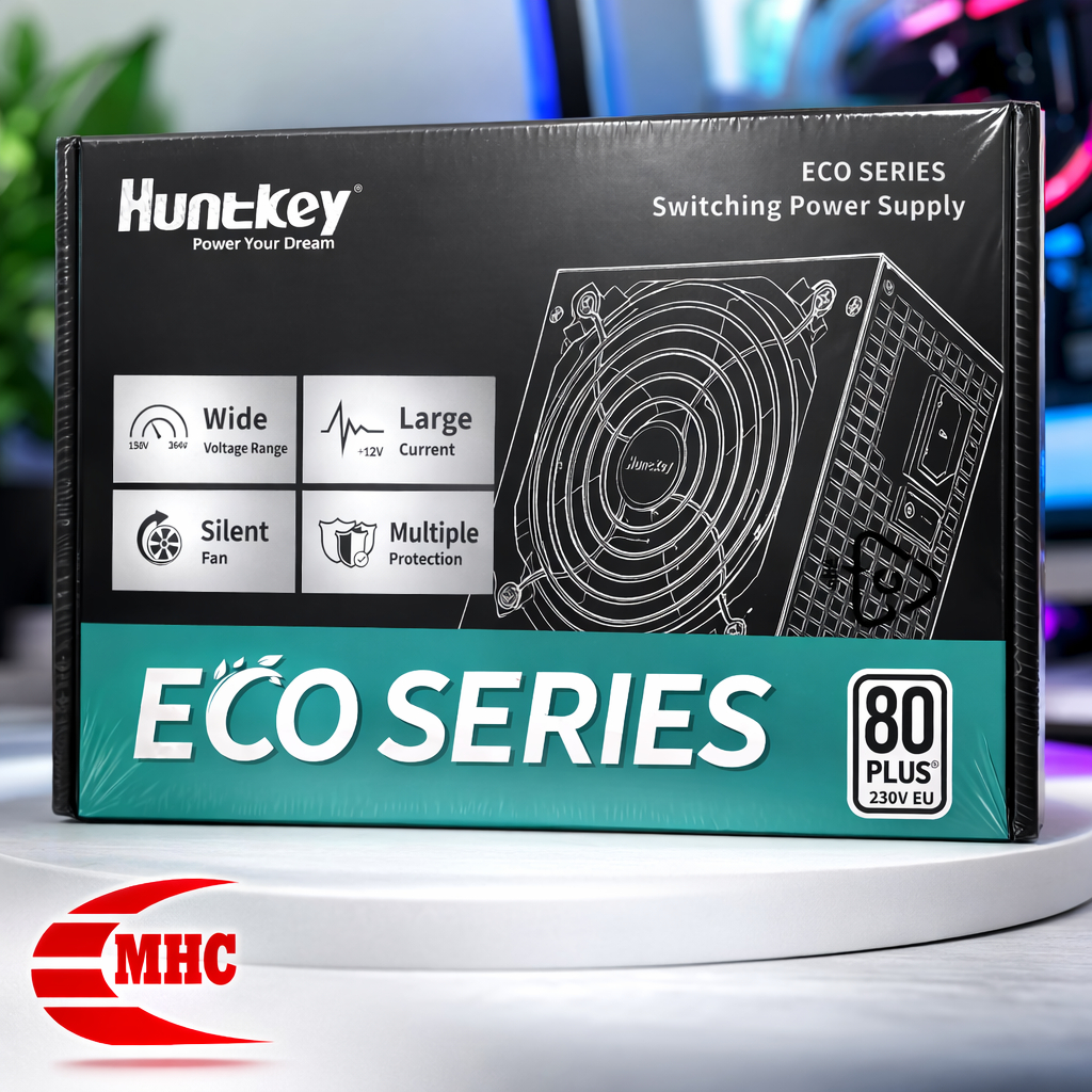 พาวเวอร์ซัพพลายคอมพิวเตอร์เงียบ Huntkey CP Series – PSU PC ทํางานเงียบและมั่นคงสําหรับคอมพิวเตอร์สํา