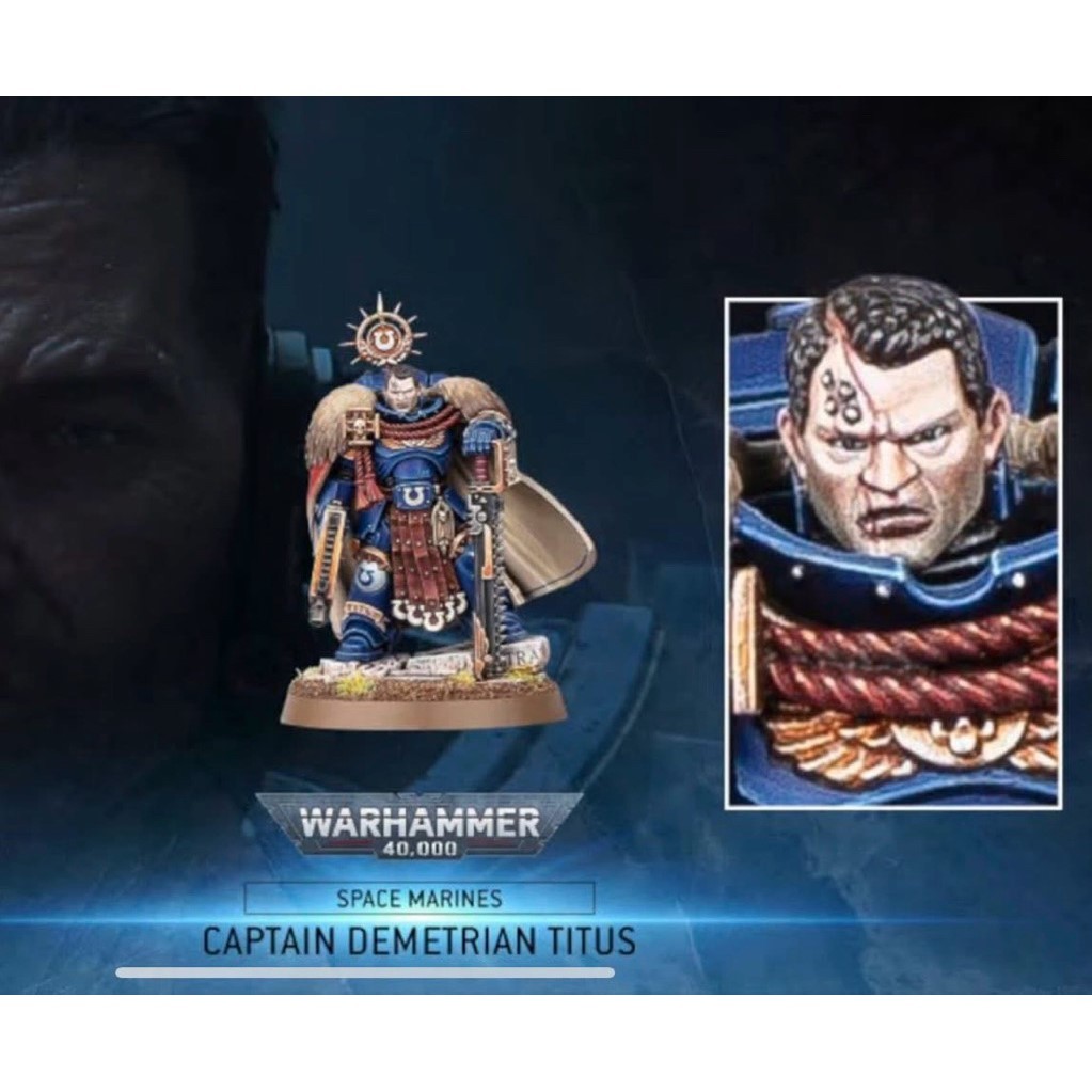 TD Hobby เรซิ่น 3D พิมพ์รุ่น WH anh liems Titus Master of the watch