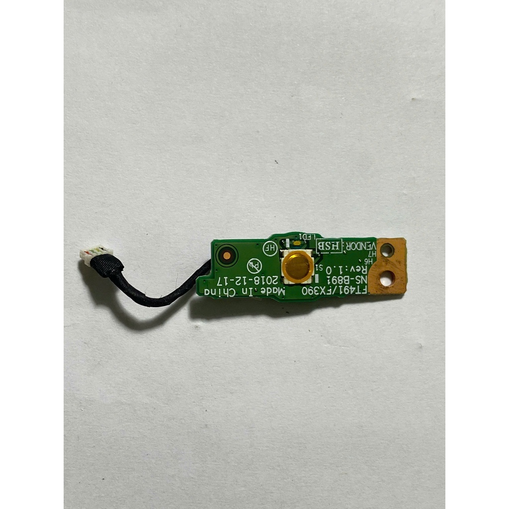 บอร์ดปุ่มเปิดแล็ปท็อป Lenovo Thinkpad X390