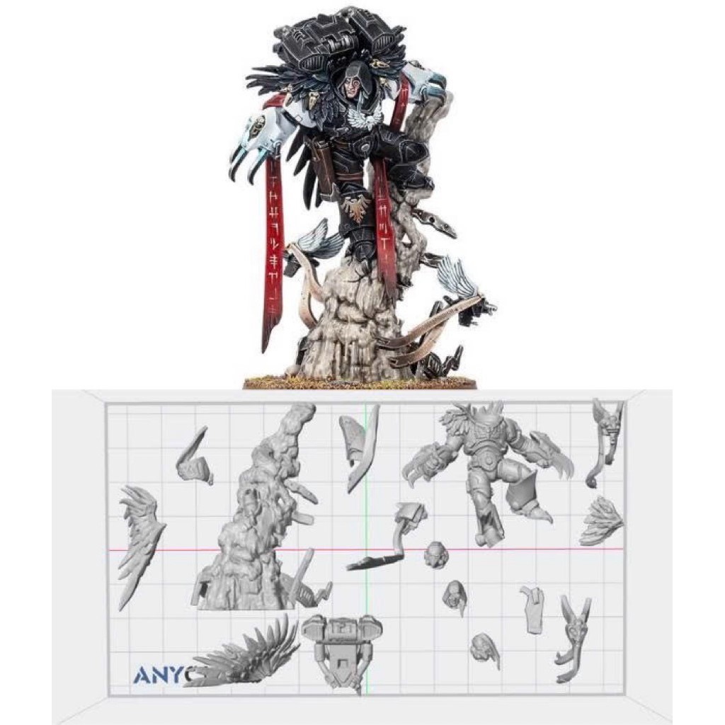 TD Hobby เรซิ่น 3D พิมพ์รุ่น WH40K RAVEN GUARD