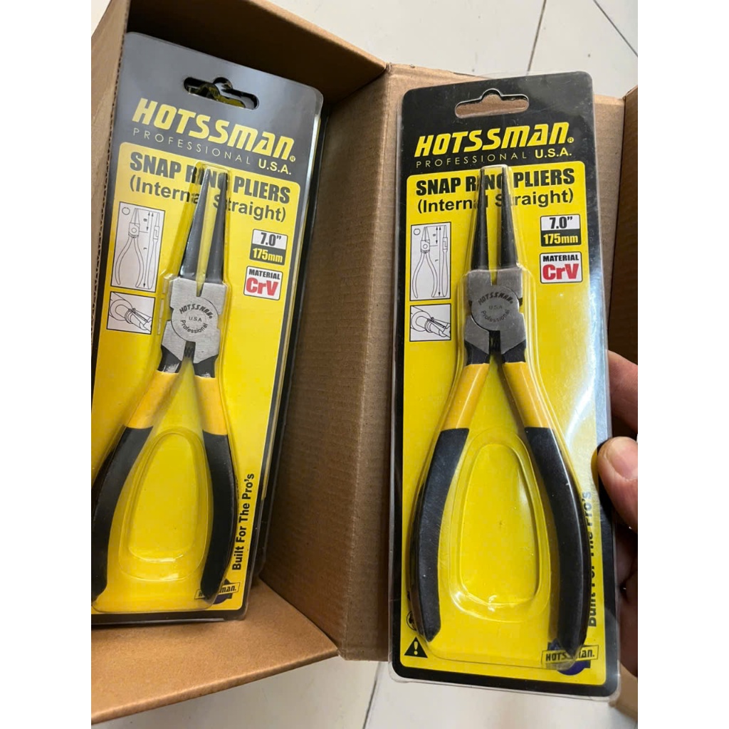 HOTSSMAN 7 175MM HOTSSMAN STRAIGHT, CURVED TAILIAN OPEN คีม