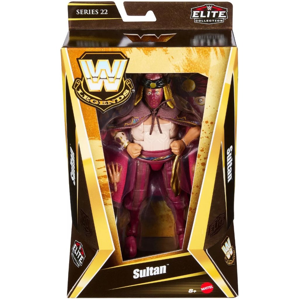 (ใหม่ – ซีลเดิม) รุ่น WWE The Sulltan (Rikishi) - Elite Legends Series 22 (พิเศษ) (รวมภาพถ่ายจริง)