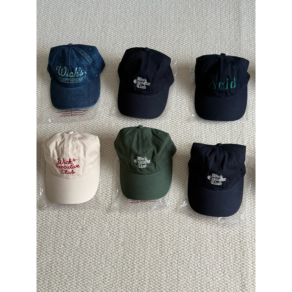 Wick Baseball Cap แบรนด์ท้องถิ่นเกาหลี