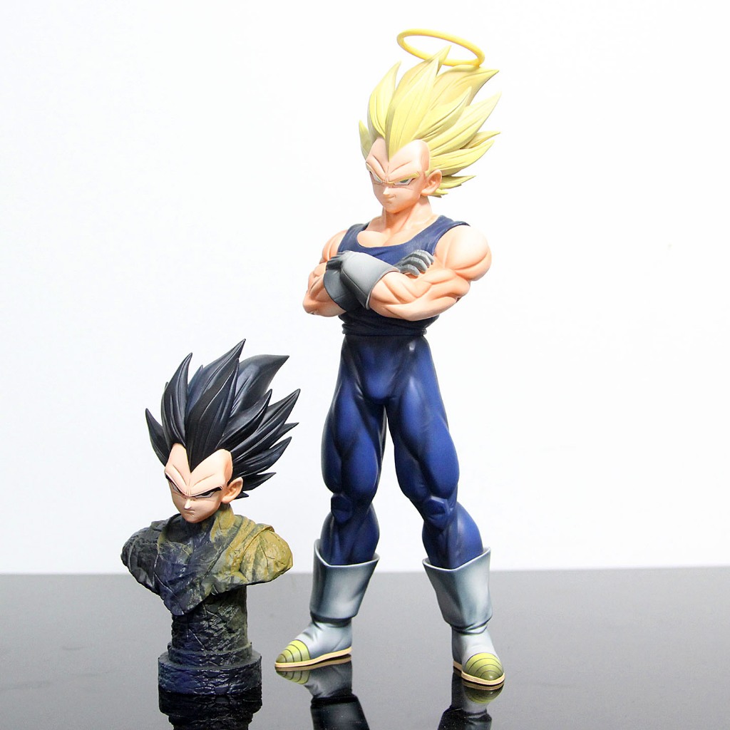 29ซม. - โมเดลคุ & Vegeta SSJ2 YJ Studio - ดราก้อนบอล