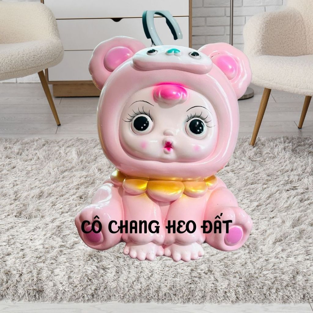 [ROND POOL] Skull Panda DOLL SAVING PIGGY (สูง 30x20x30 cm) - PIGGY