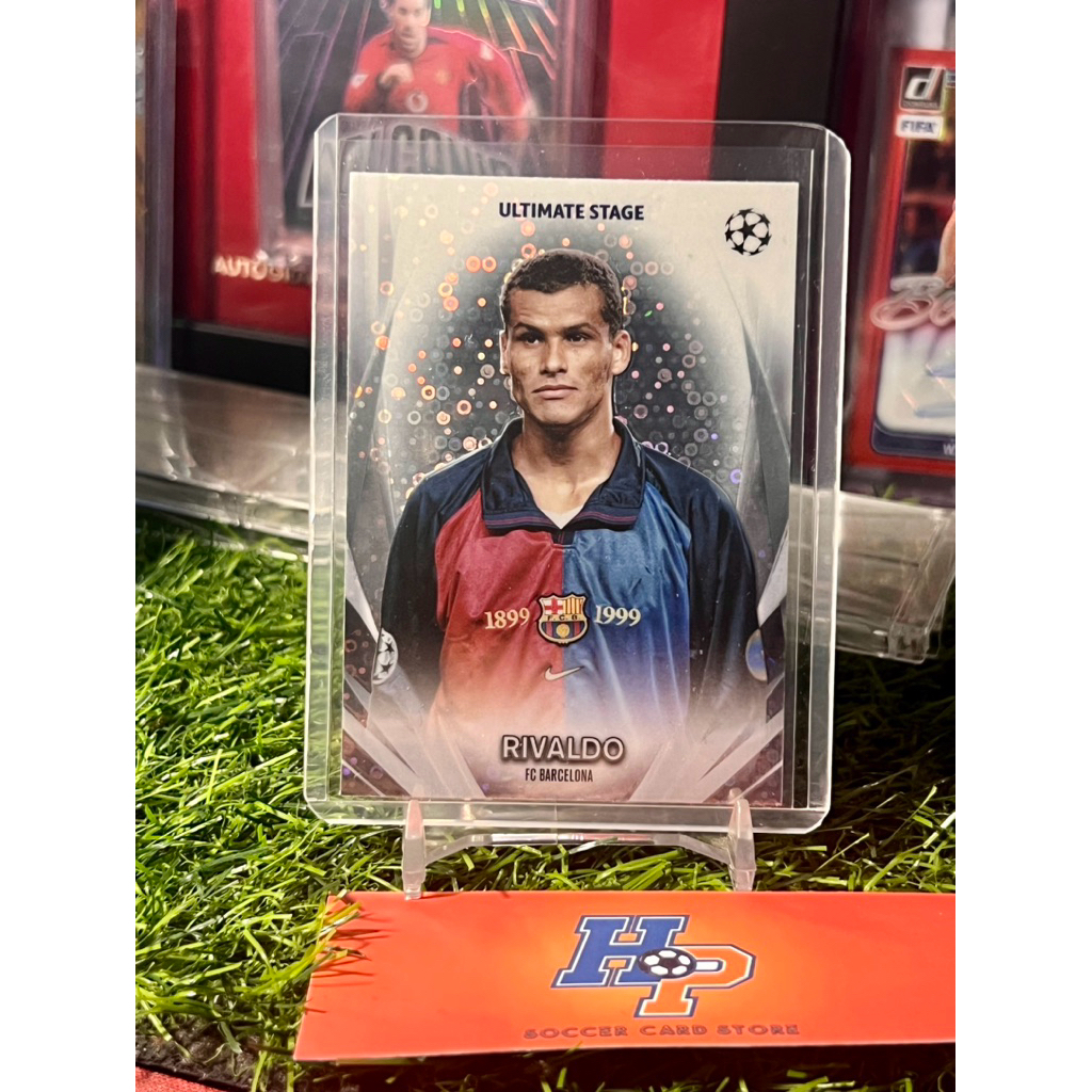 Rivaldo Ultimate Stage Topps UCC 2023/24 การ์ดฟุตบอล