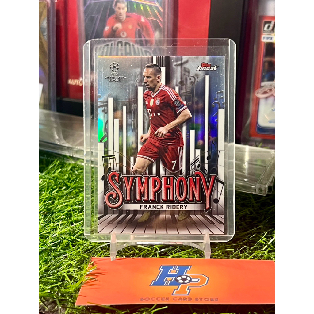 Franck Ribery Symphony Topps Finest UCL 2024/25 การ์ดฟุตบอล