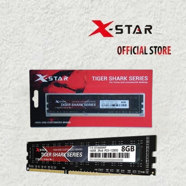 RAM XSTAR 8GB BUS 1600MHZ DDR3 - คอมพิวเตอร์ UPGRADE RUNNING SMOOTH