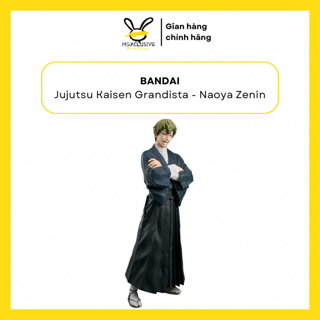 โมเดล Bandai Grandista ของแท้ - Jujutsu Kaisen Naoya Zenin