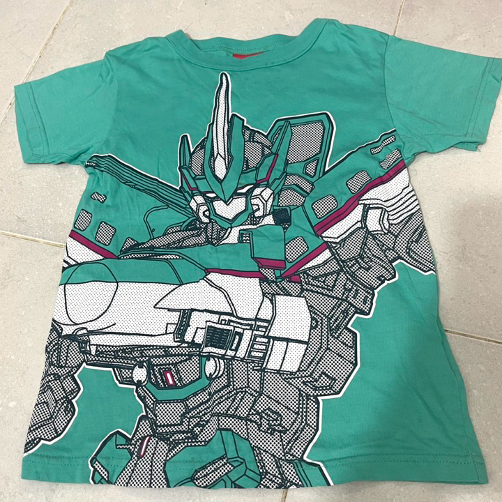 [Ah 85% ใหม่] เสื้อยืดหม้อแปลง OJICO auth สําหรับเด็กขนาด 120