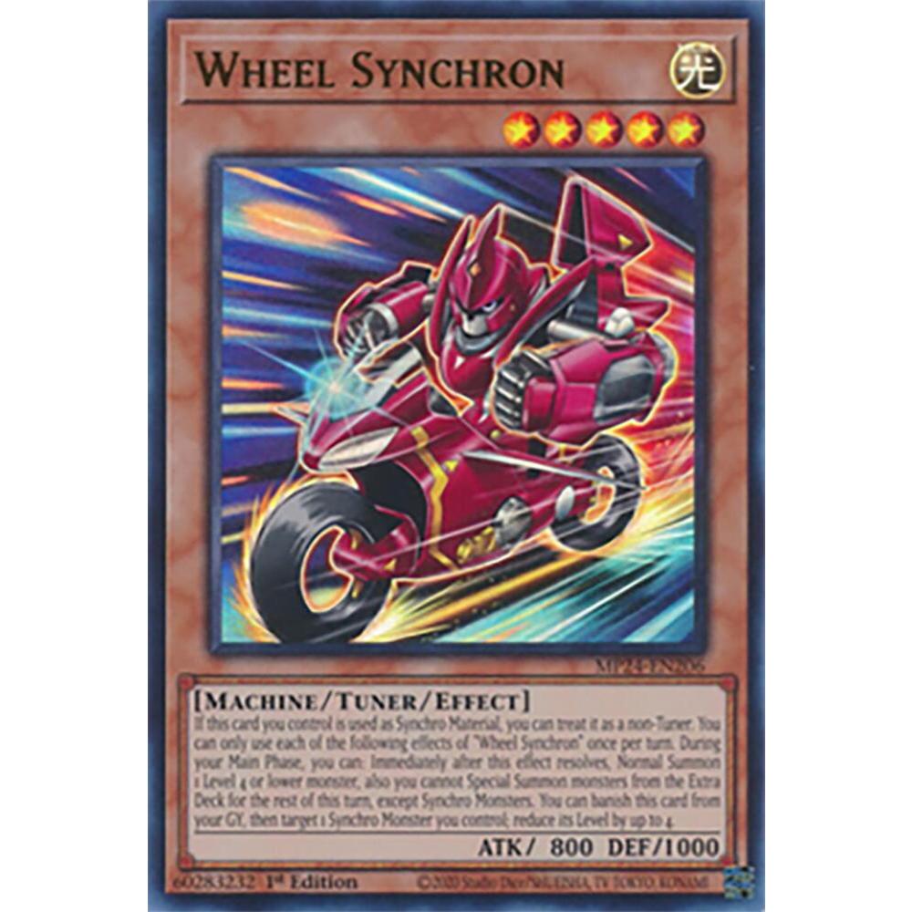 การ์ด YuGiOh รหัส MP24-EN206 - Wheel Synchron - Tuner Effect Monster - Ultra Rare