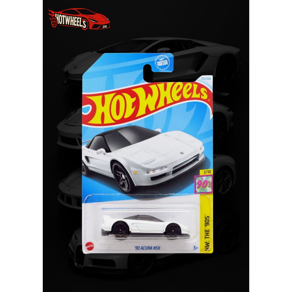 Hotwheels.DN - Hot Wheels 90 Acura NSX (การ์ดสหรัฐอเมริกา)