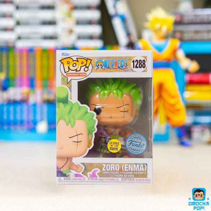 ฟิกเกอร์ Funko Pop One piece ของแท้ - Zoro (Enma) 1288 SE Stamp