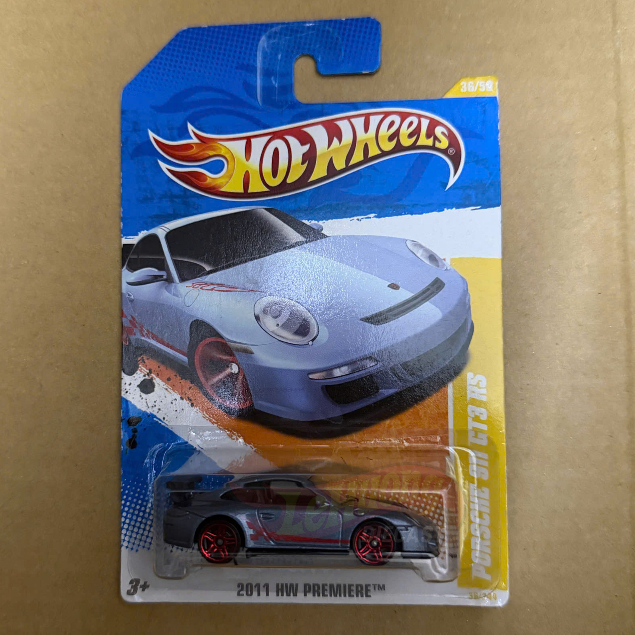 LeHuong Diecast - Hot Wheels 2011 Porsche 911 GT3 RS รถโมเดล