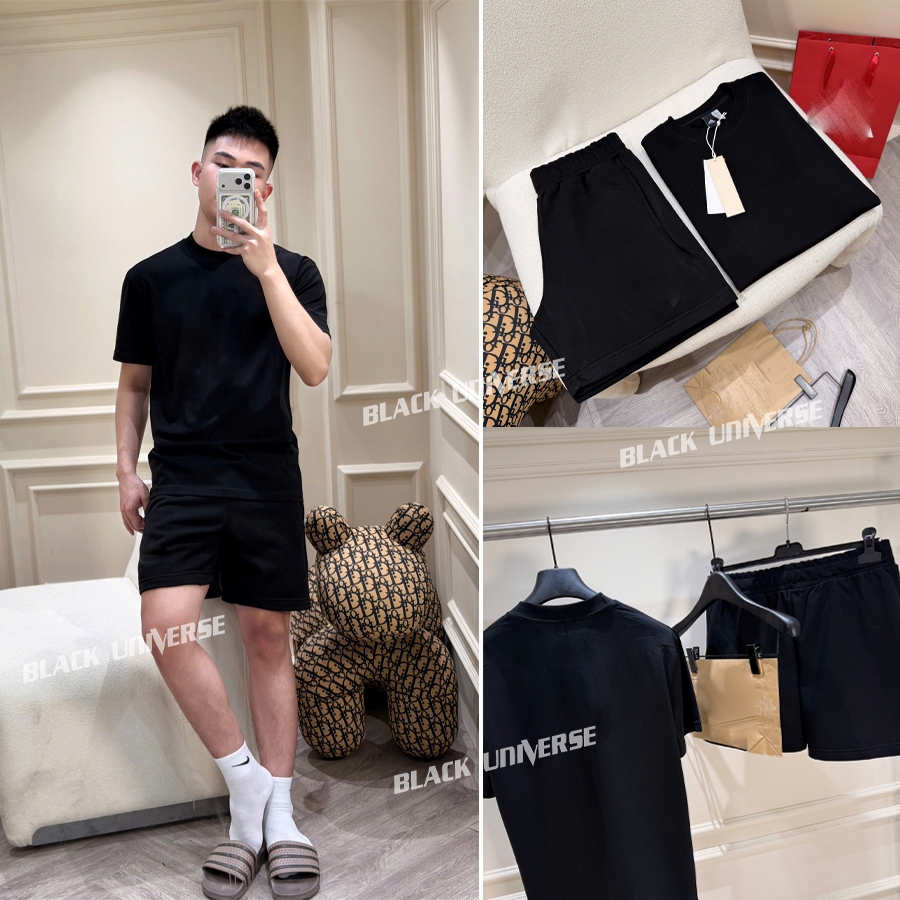 GAVANA ชุดเสื้อยืดธรรมดาทําจากผ้าฝ้ายคุณภาพสูงพร้อมป้ายเต็ม mac GAVANA ยืด 2 ทาง DL 260gsm