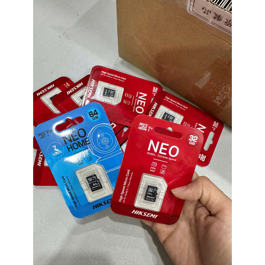 HIKSEMI NEO/ NEO HOME การ์ดหน่วยความจํา MicroSDXC 32G/64GB - HS-TF-C1-32G/HS-TF-D1 64G Class 10 ของแ