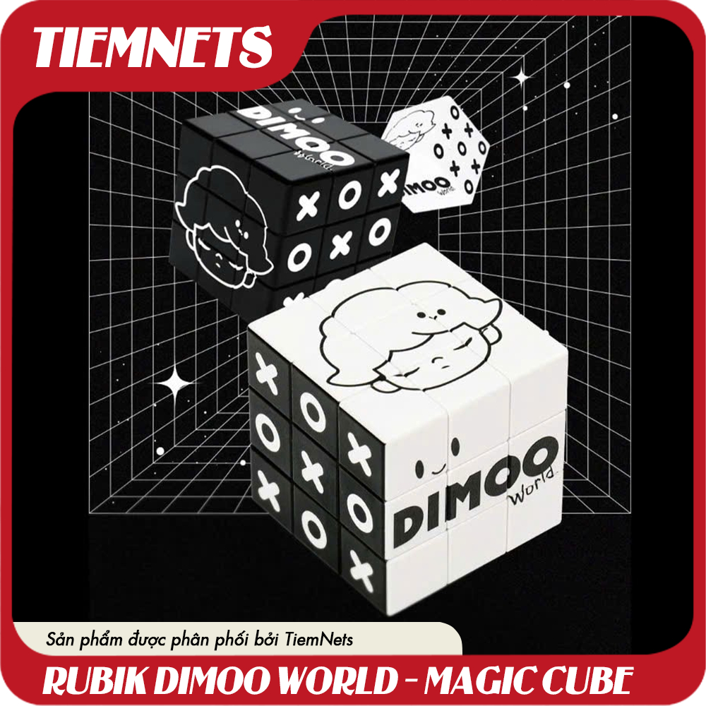 RUBIK DIMOO WORLD - MAGIC CUBE - POPMART