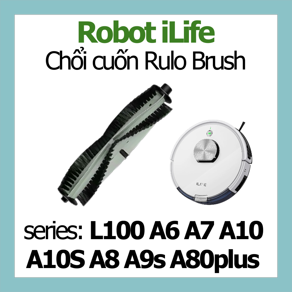 แปรงสําหรับเครื่องดูดฝุ่นหุ่นยนต์ iLife A7, L100 A10S A10 A6 A8 A9S A80PLUS.