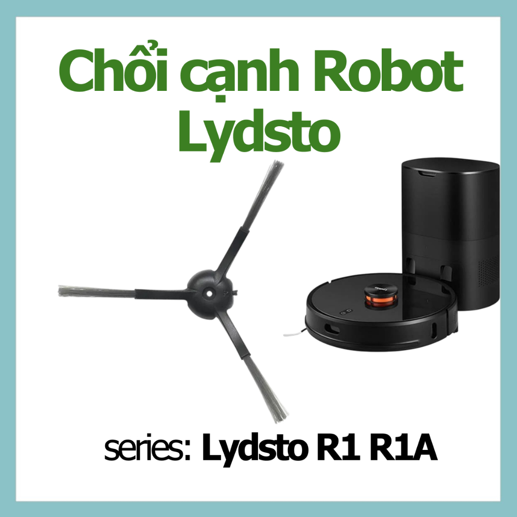 แปรงด้านข้างสําหรับเครื่องดูดฝุ่นหุ่นยนต์ Lydsto R1 R1A (1 ชิ้น)