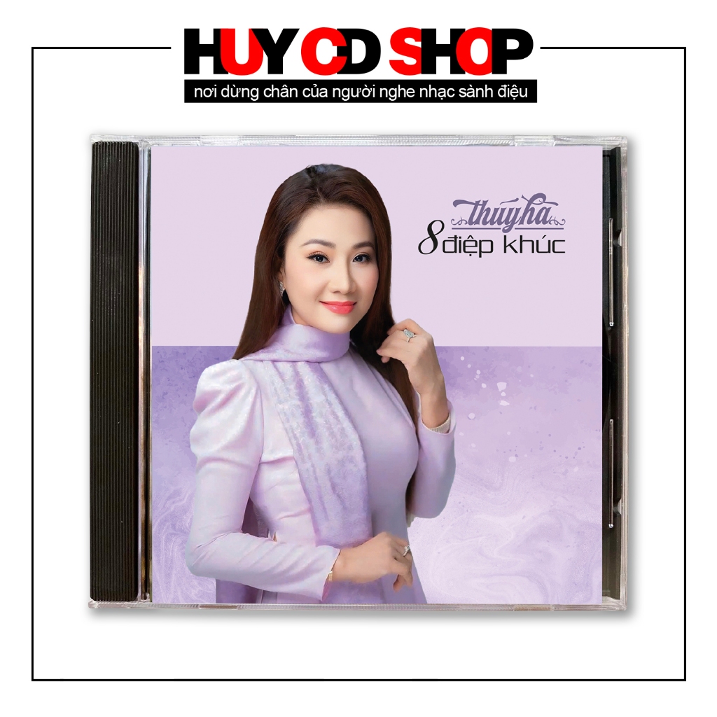 Tuy Ha CD - แปดเพลง - เพลงทองโบเลโร - แผ่นสีขาว