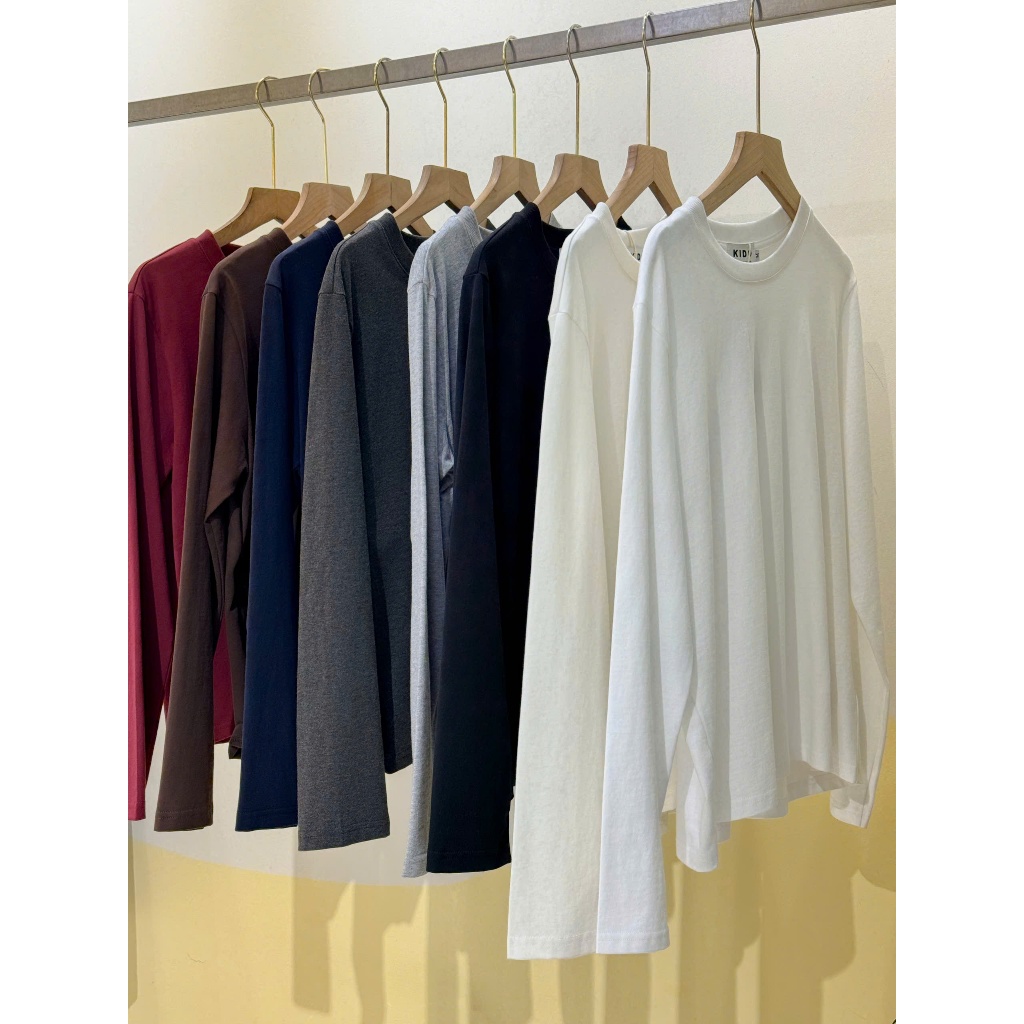 KIDO - JOYCEE TOP เสื้อยืดคอกลมแขนยาว
