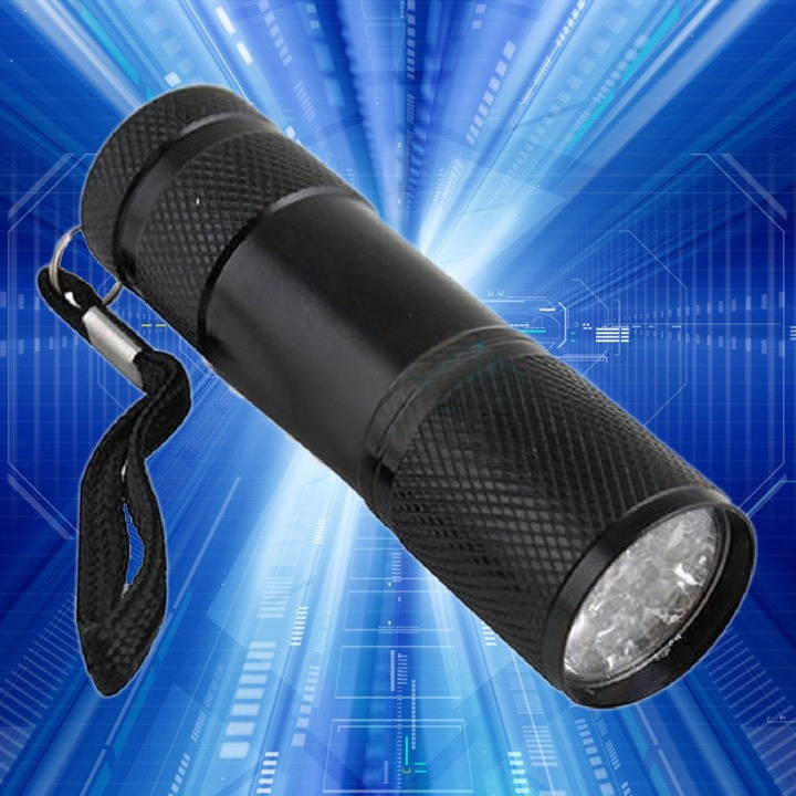 Terino 12 Led UV ไฟฉายมือถือสําหรับทดสอบเงิน - สินค้าของแท้