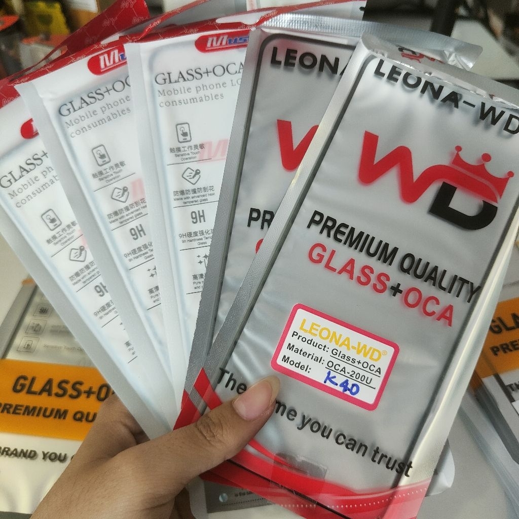 กระจกลามิเนตสําหรับโทรศัพท์ Redmi K40 / K40s/ Black Shark 4 /5