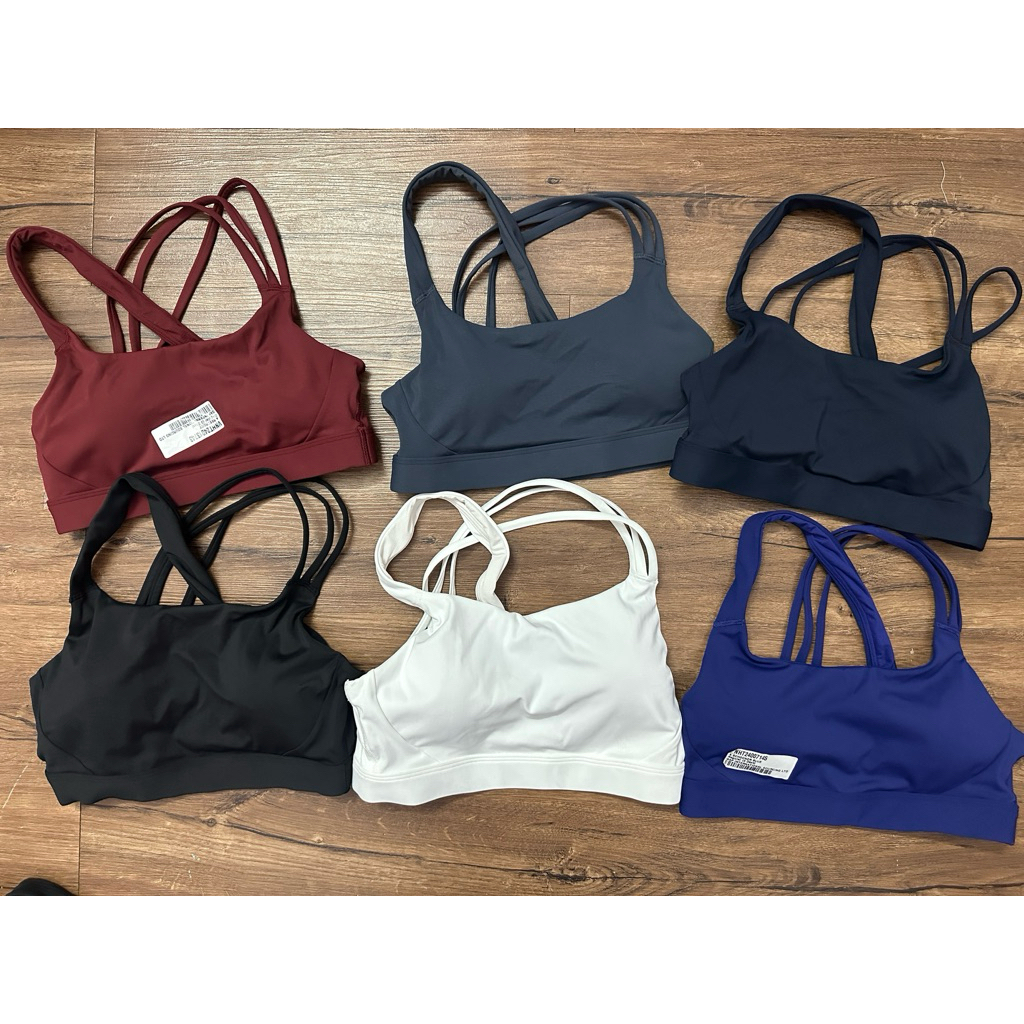 VNXK Athleta เสื้อออกกําลังกายผู้หญิง สปอร์ตบรา เสื้อยิม & โยคะ ไซส์ S