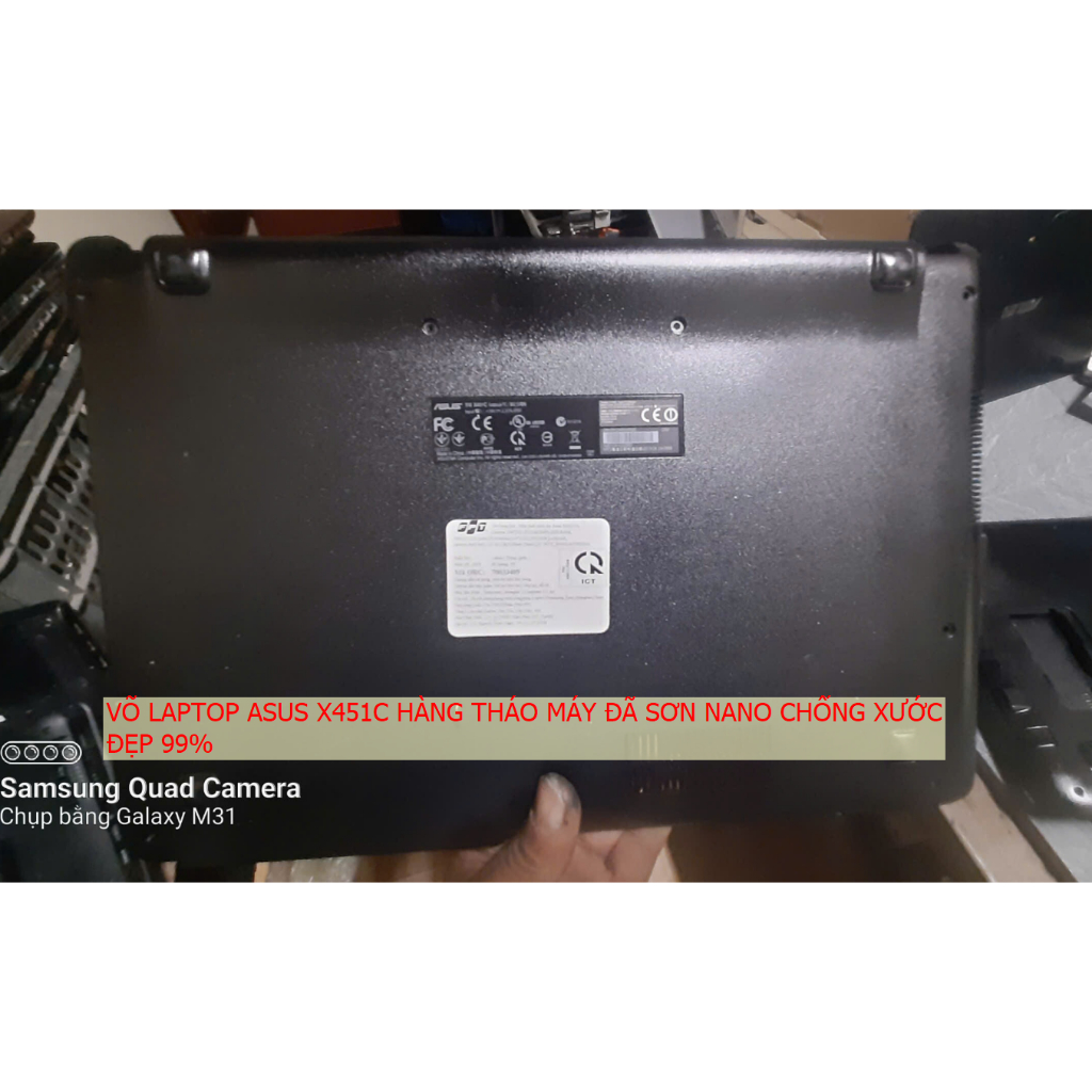 ASUS X451C แล็ปท็อปเสียงด้านข้าง D คุณภาพ 99%