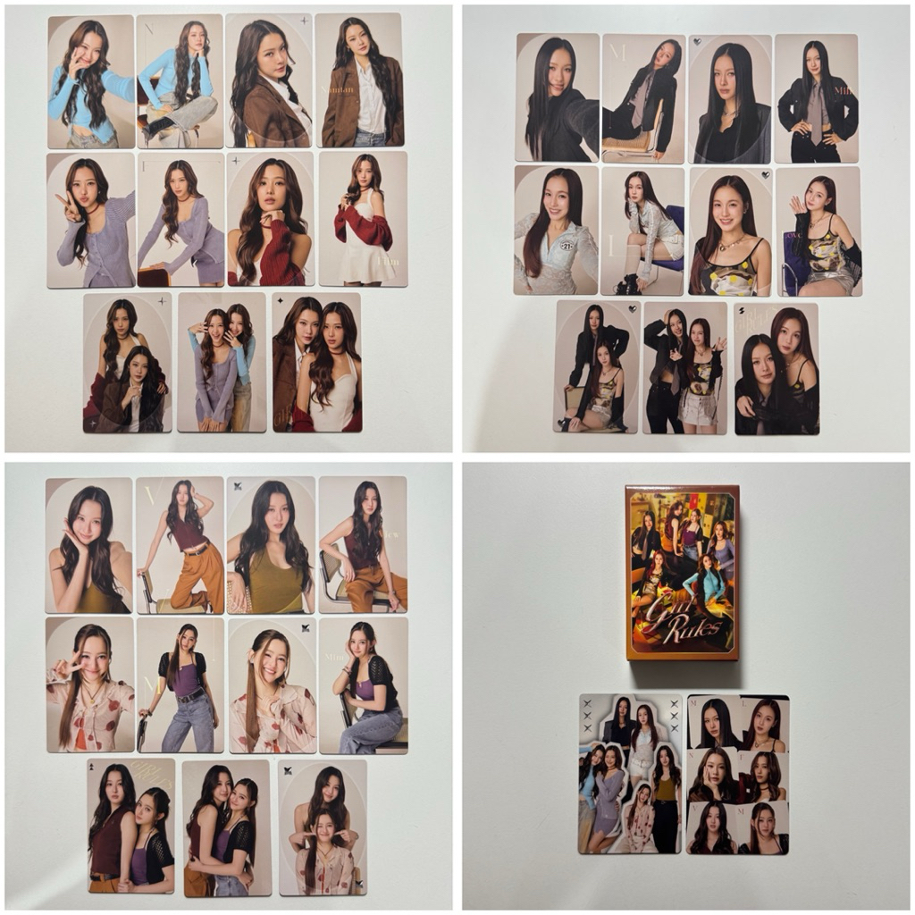 [GIRL RULES] การ์ดสะสมแยกชุด MilkLove NamtanFilm ViewMim