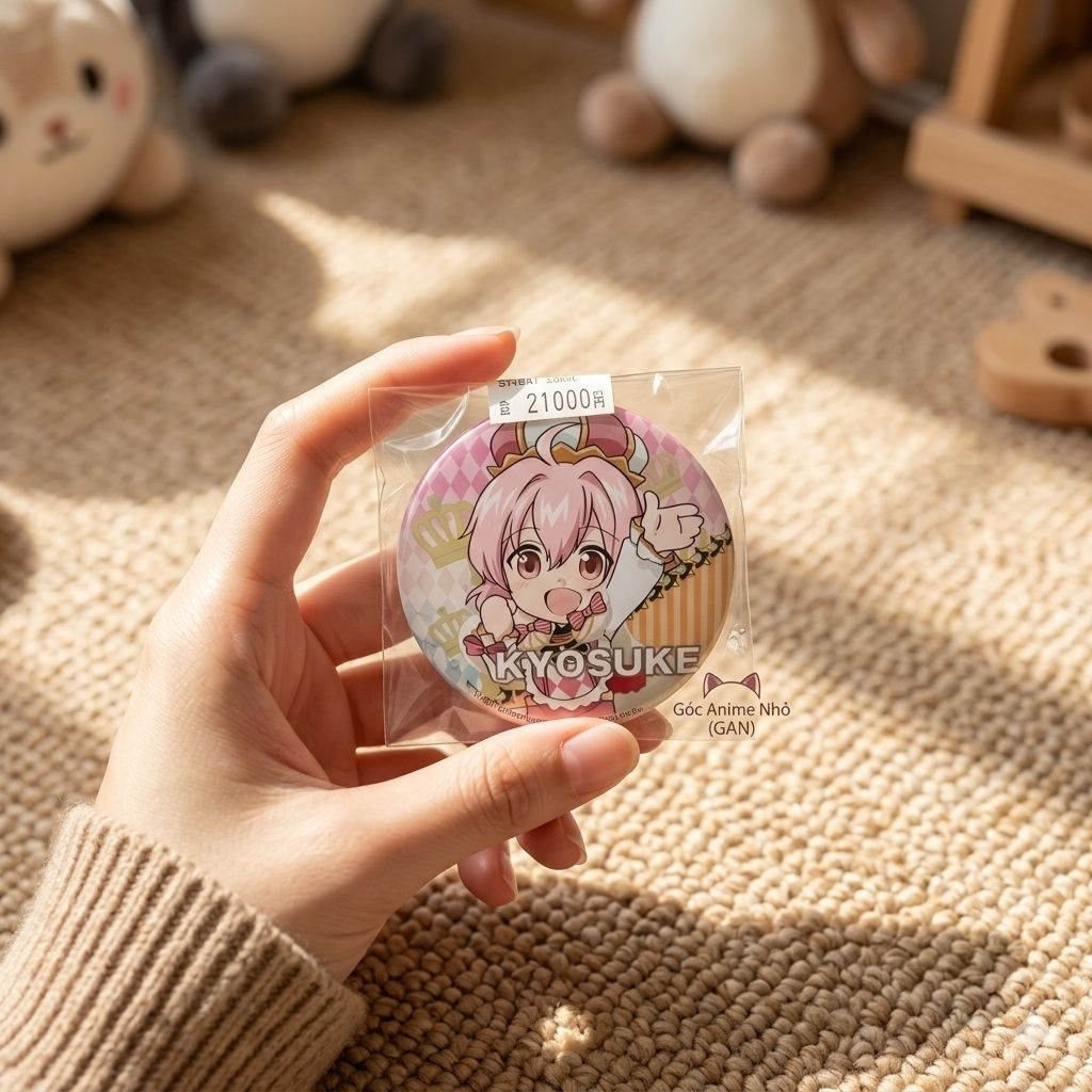 อย่างเป็นทางการ Kyosuke Mairimashita Iruma-kun Badge