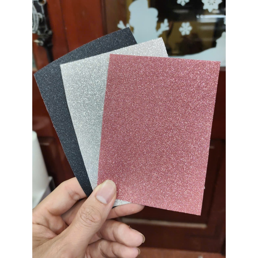 BLING BLING สติ๊กเกอร์ผิวกลิตเตอร์ (แบบหนา) MESSAGE MACHINE NAME NEED TO STICK FOR SHOP