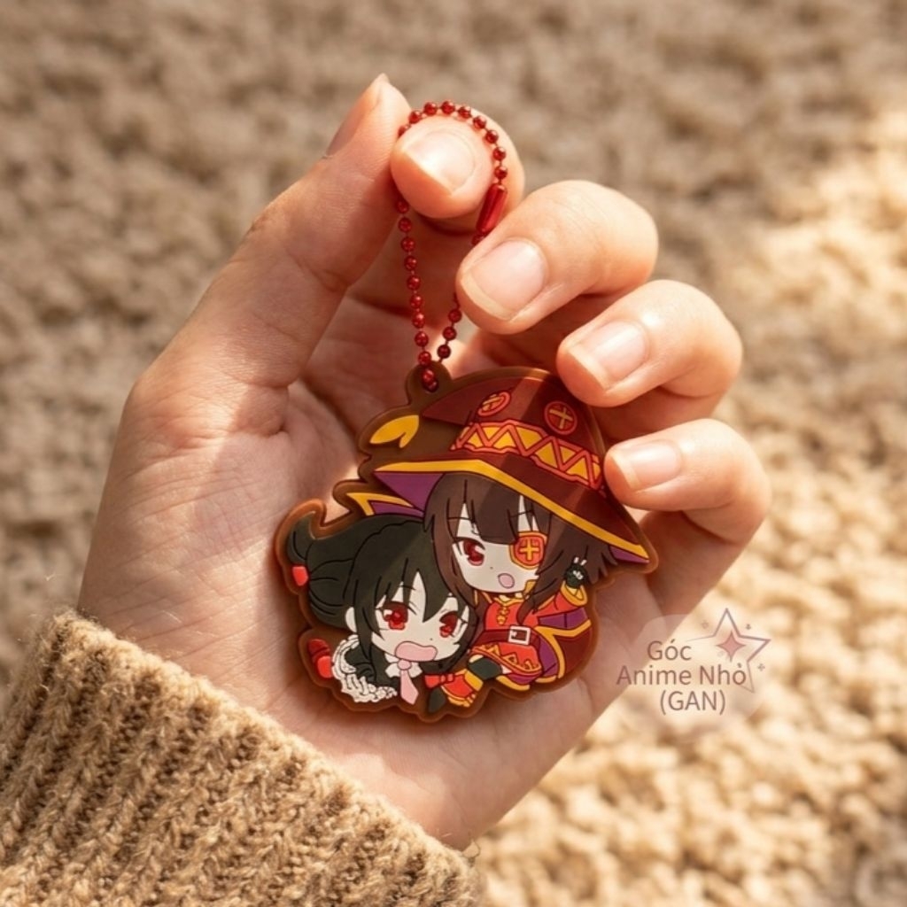 พวงกุญแจ KonoSuba Megmin & Yunyun อย่างเป็นทางการ